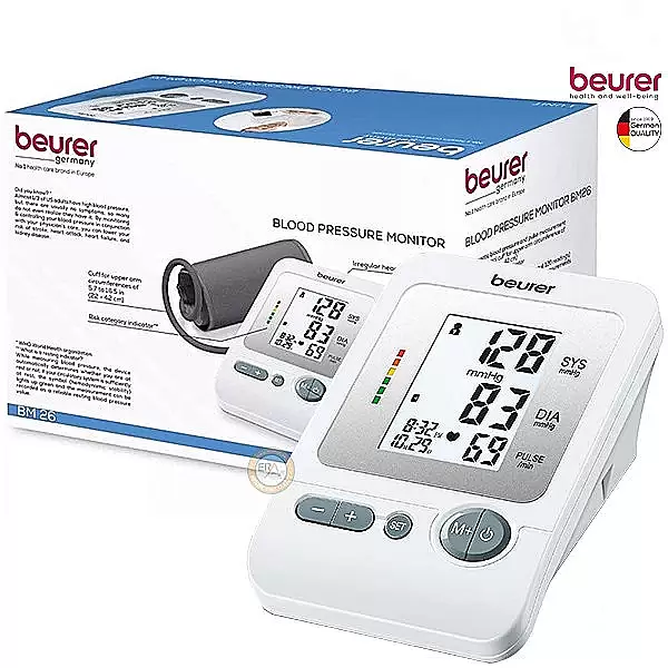 Máy đo huyết áp bắp tay Beurer BM26 – phổ thông
