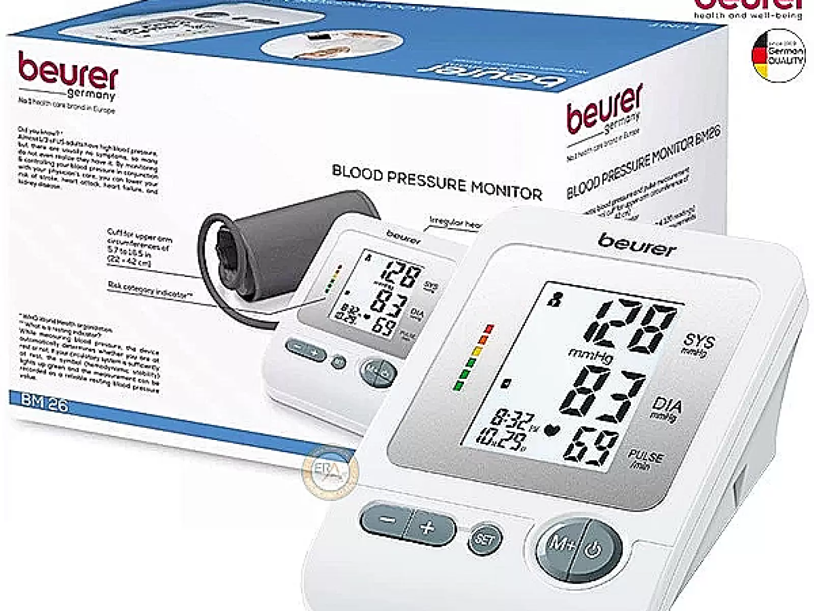 Máy đo huyết áp bắp tay Beurer BM26 – phổ thông