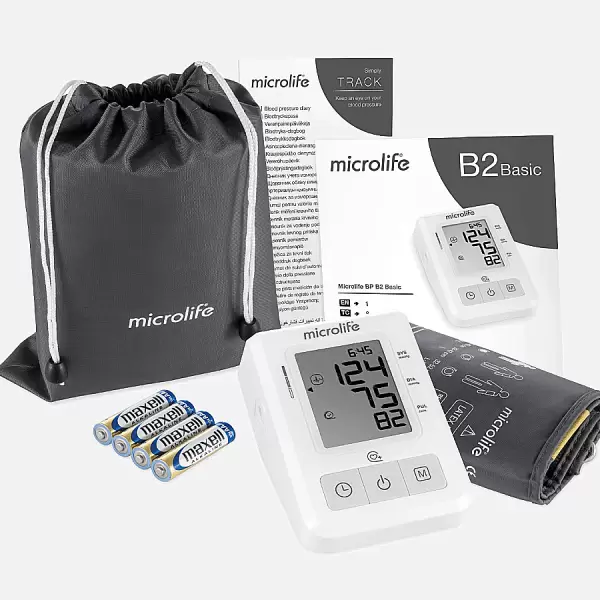 Máy đo huyết áp bắp tay Microlife B2 Basic – cơ bản