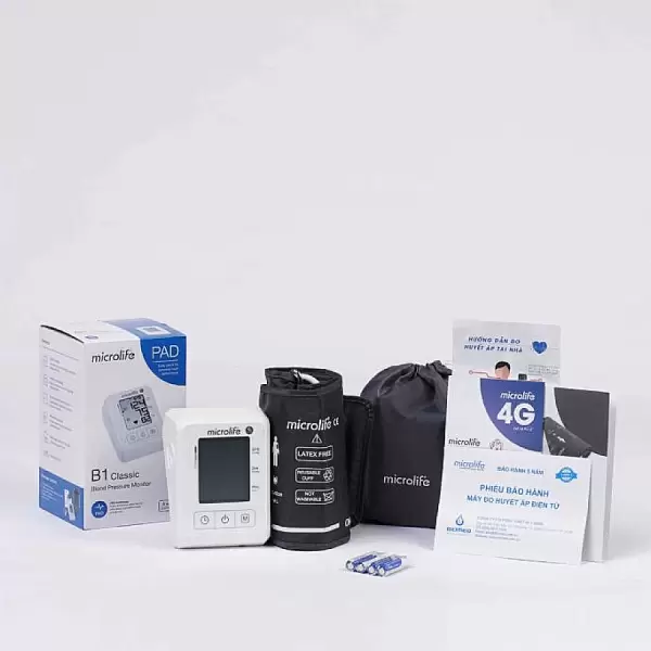Máy đo huyết áp bắp tay Microlife B1 Classic