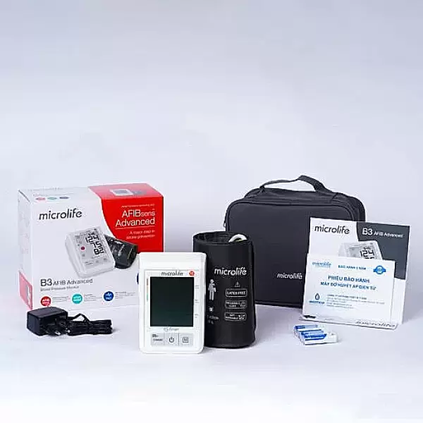 Máy đo huyết áp bắp tay Microlife B3 AFIB ADVANCED ( nâng cấp )
