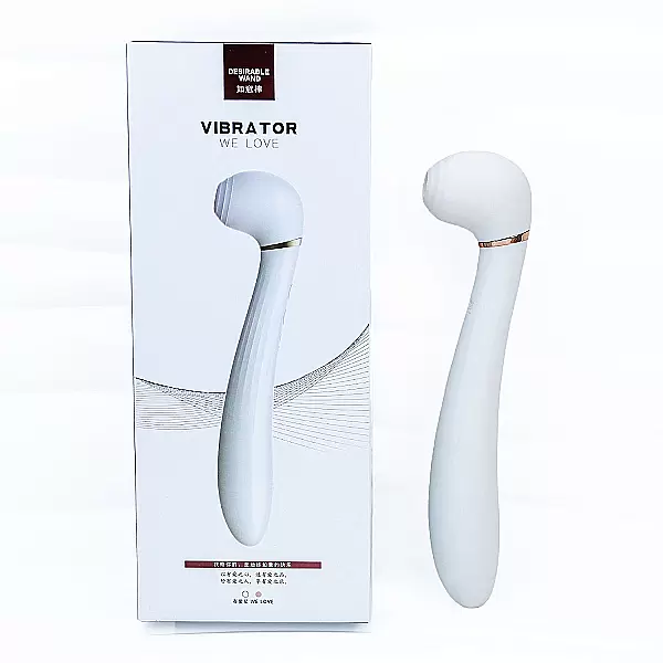 Lưỡi liếm 2 đầu rung hút Desirable Wand