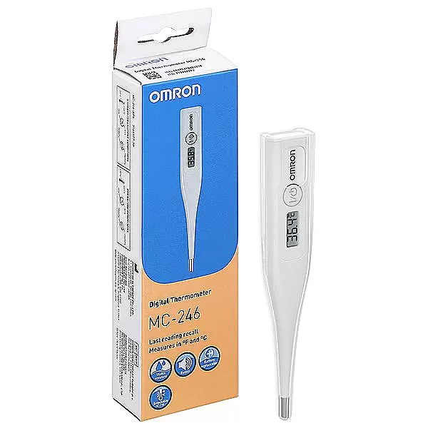 Nhiệt kế điện tử Omron MC-246 – đo nhanh chính xác