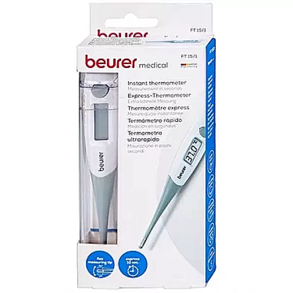 Nhiệt kế đo tức thời Beurer FT 15/1 – linh hoạt nhanh