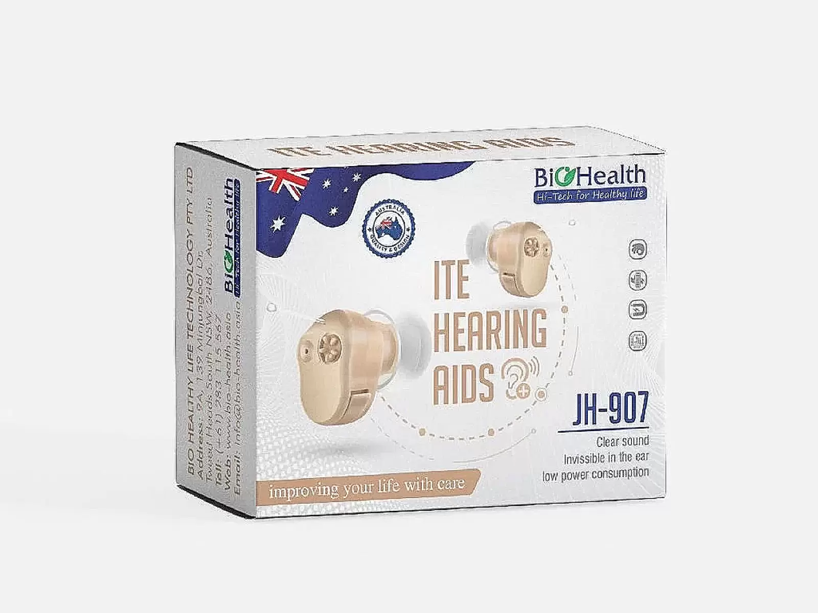 Máy trợ thính ITE BioHealth JH-907 – đeo trong tai