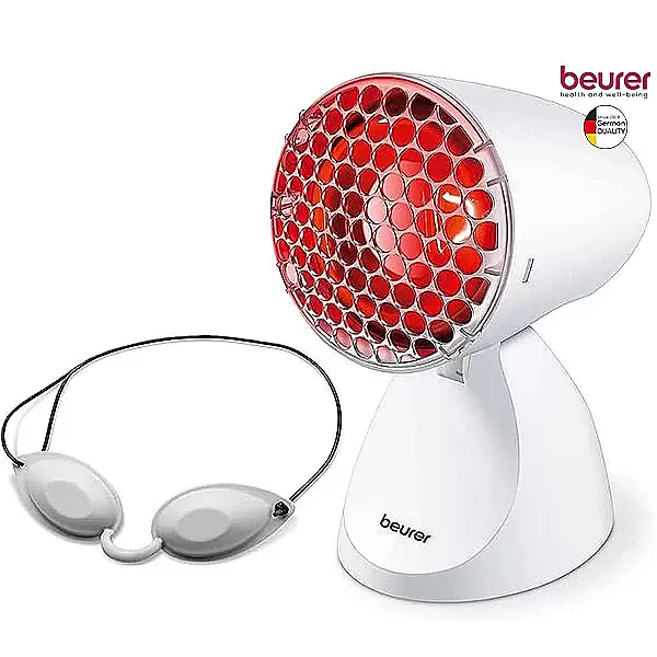 Đèn hồng ngoại trị liệu Beurer IL11 - 100W cho da, vùng tổn thương, làm đẹp