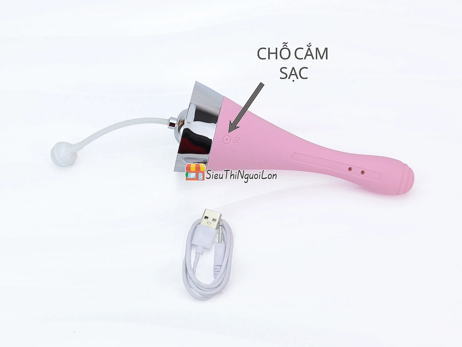 Máy rửa hậu môn Cleaner Pro – vòi silicone, chống nước IPX7