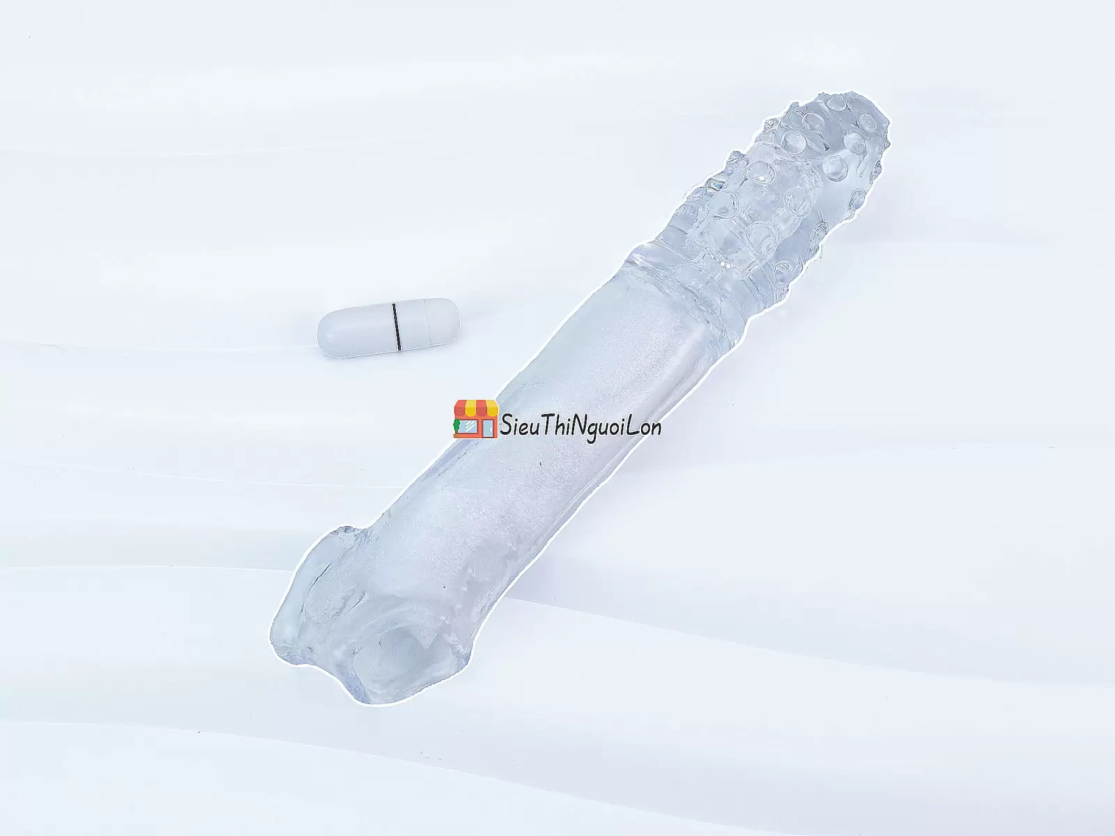 Bao cao su đôn dên Wolf's Fang rung tăng kích thước