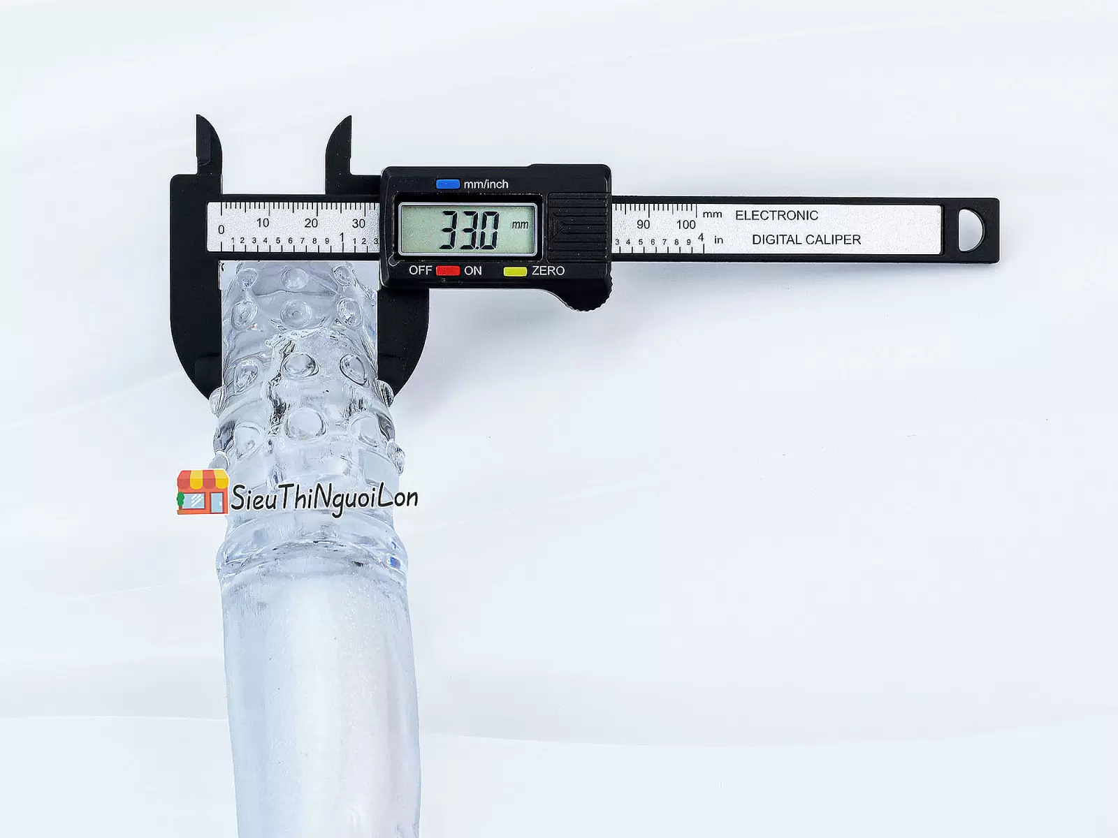 Bao cao su đôn dên Wolf's Fang rung tăng kích thước