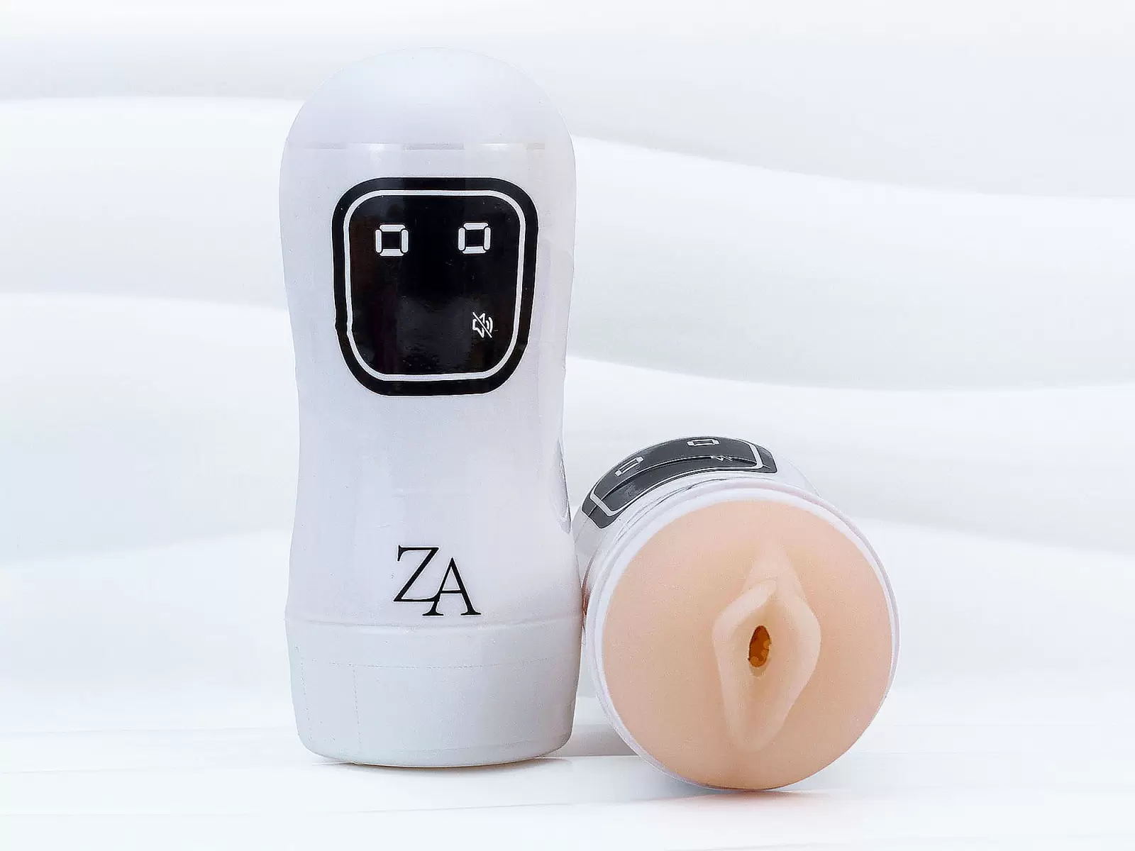 Cốc thủ dâm ZA compact cầm tay – silicon bướm giả