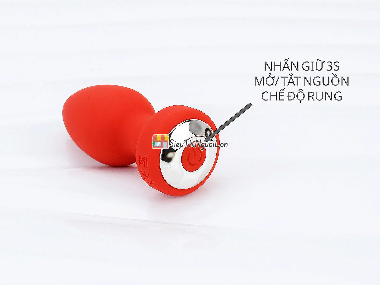 Kích hậu Plug rung – kèm remote điều khiển từ xa