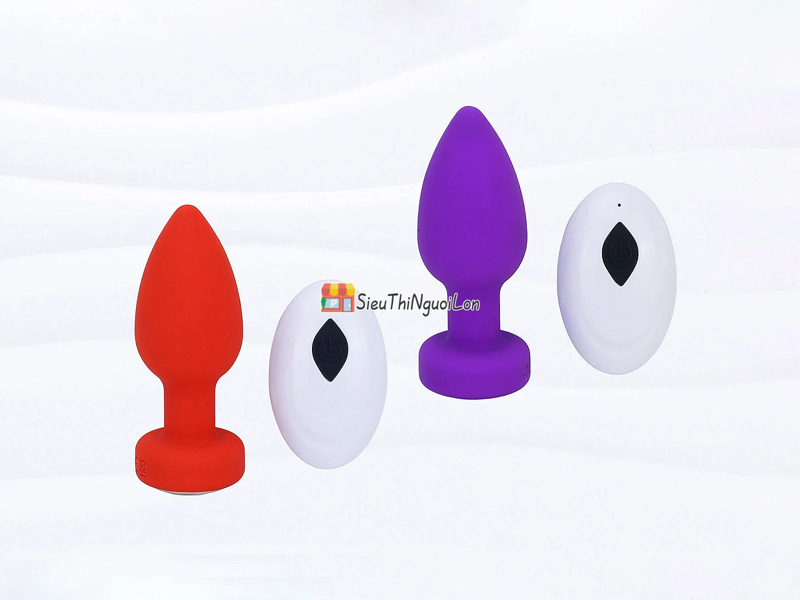 Kích hậu Plug rung – kèm remote điều khiển từ xa