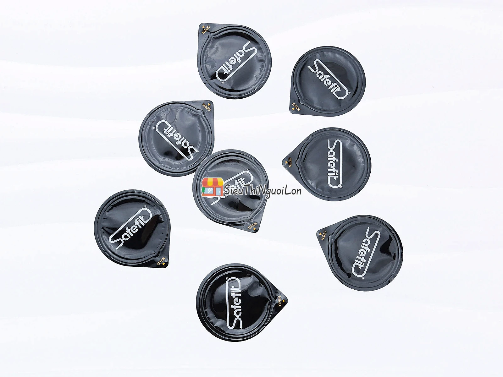 Bao cao su Safefit Invisible – siêu mỏng, hộp 8 chiếc
