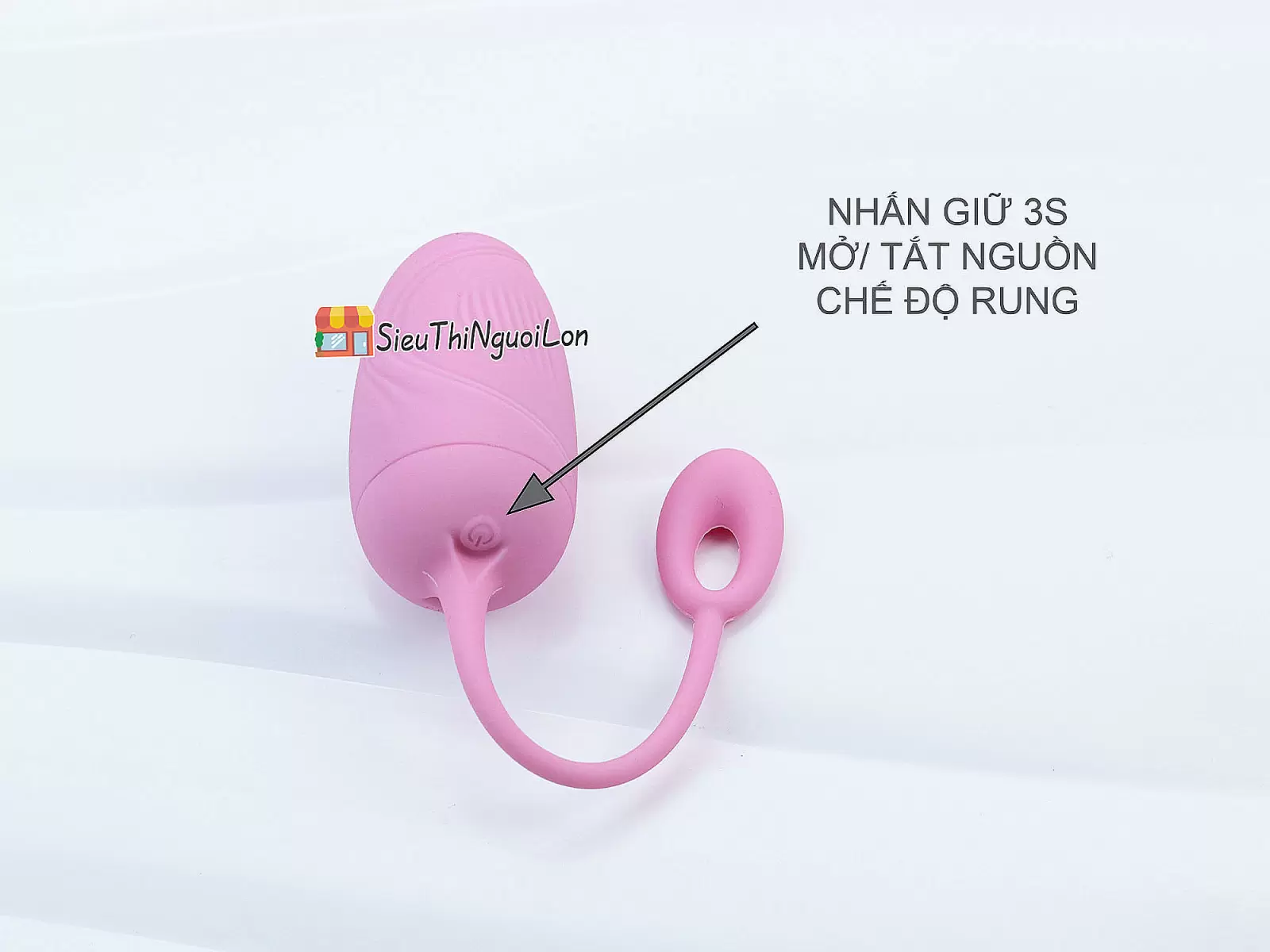 Trứng rung tình yêu cá nhỏ kèm điều khiển