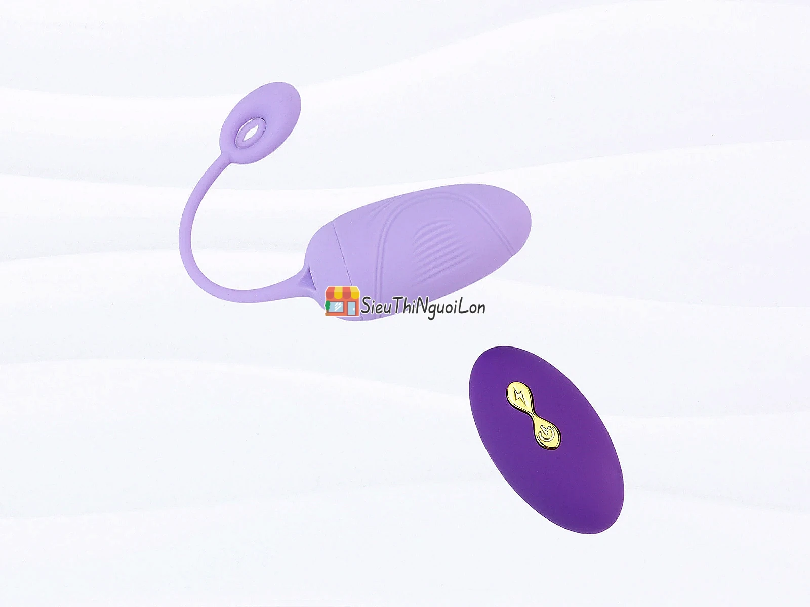Trứng massage tình yêu cá nhỏ kèm điều khiển